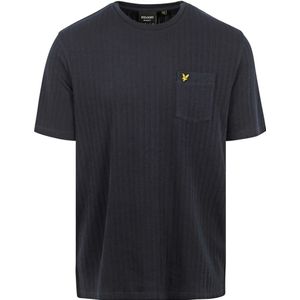 Lyle and Scott Knitted T-shirt Navy