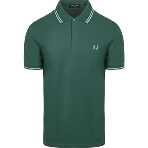 Fred Perry - Polo Twin Tipped M3600 - Poloshirt - Groen