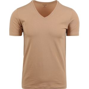 OLYMP T-Shirt V-Hals Nude