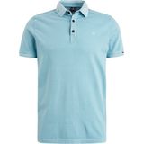 Vanguard Mercerized Jersey Polo Lichtblauw