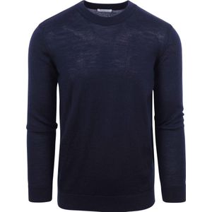 KnowledgeCotton Apparel Pullover Wol Navy