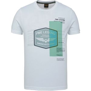 PME Legend Jersey T-Shirt Logo Wit