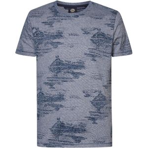 Petrol T-Shirt Bask Blauw