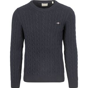 Gant Pullover Cable Navy