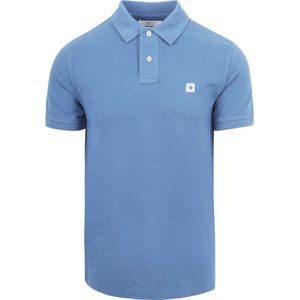 King Essentials The Rene Poloshirt Mid Blauw