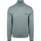 Fred Perry Half Zip Trui Blauw