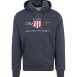 Gant Hoodie Archive Shield Navy