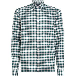 Tommy Hilfiger Oxford Overhemd Ruit Groen