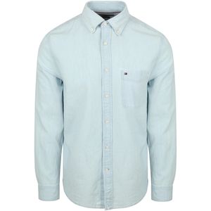 Tommy Hilfiger Chambray Overhemd Lichtblauw