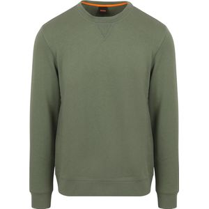 BOSS Sweater Westart Open Groen