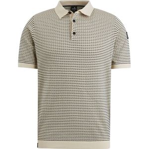 Vanguard Polo Strepen Beige