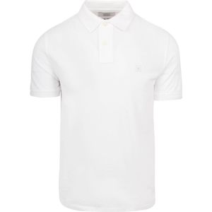 King Essentials The Rene Poloshirt Wit