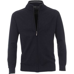 Casa Moda Vest Zip Donkerblauw