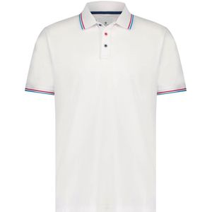 State Of Art Pique Poloshirt Wit