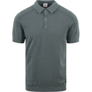 Blue Industry Knitted Poloshirt Groen