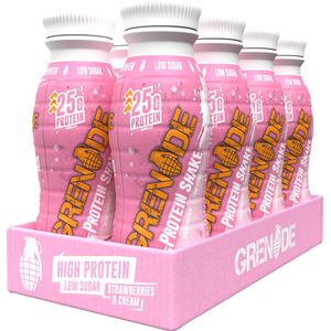 Grenade Carb Killa Protein Shake Strawberries & Cream (8 x 330 ml)