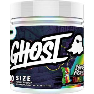 Ghost Size Sour Strips Rainbow Candy  (348 gr)