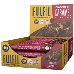 Fulfil Vitamin & Protein Bar Chocolate Caramel (15 x 55 gr)