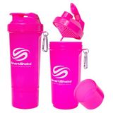 SmartShake Slim 500ml - 1 stuk - Neon Pink