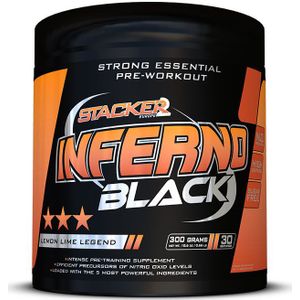 Stacker2 Inferno Black Lemon Lime Legend (300 gr)