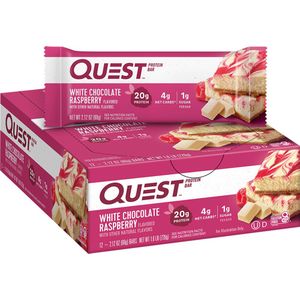 Quest Bar White Chocolate Raspberry (12 x 60 gr)