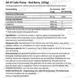 AK-47 Labs Pump Red Berries (225 gr)