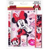 Minnie Mouse 5 Delige Schrijfwarenset - 8435507840002