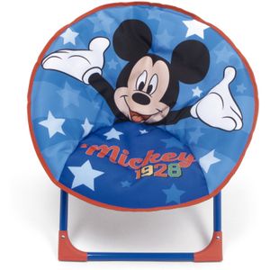 Disney Stoel Mickey Mouse Junior 50 Cm Polyester Blauw/Rood