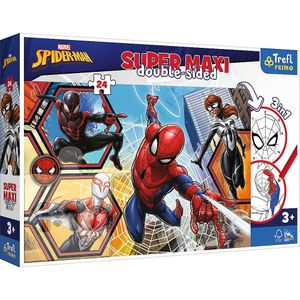 Spiderman Puzzel - In Actie