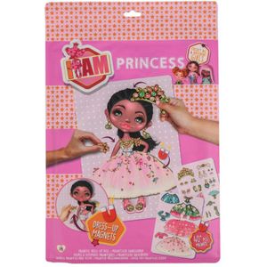 I Am Magnetische Aankleedpop  - Princess - IAM22250b-1