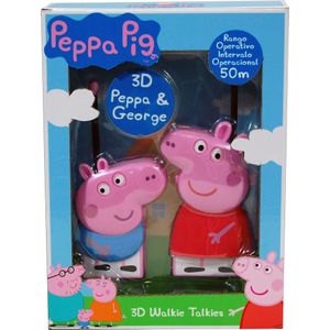 Peppa Pig 3D Walkie Talkies - 8435507847926