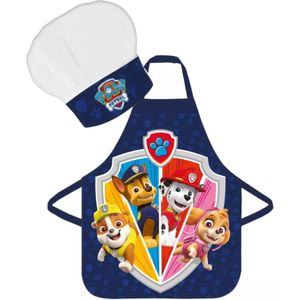 Paw Patrol Keukenschort voor Kinderen met Koksmuts - 230040