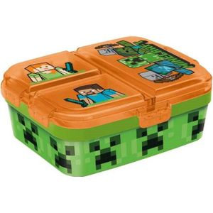 Minecraft Brooddoos met meerdere compartimenten - 8412497404995