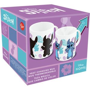 Lilo & Stitch Mok in Giftbox wit - Heat Change - 8412497758661