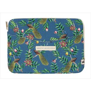 Creative Lab Amsterdam Laptophoes - Passion Peacock - 15 & 16 INCH - 6090547344303