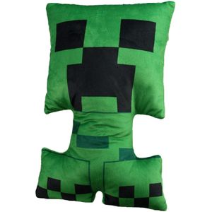 Minecraft Kussen Gevormd Velour - Creeper - 5407010073546