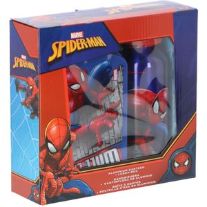 Spiderman Lunchbox en Drinkbeker set - Wall Crawler - 8435507872553