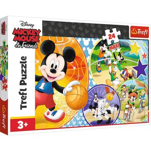 Mickey Mouse Puzzel - Sports - 5900511142914