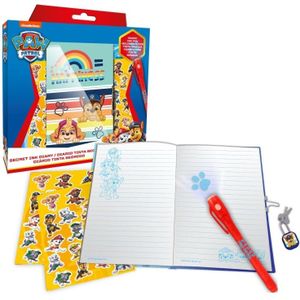 Paw Patrol Dagboek set met magische pen - 8435507857581