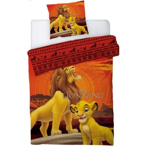 Disney The Lion King Dekbedovertrek - Eenpersoons - 140 X 200 cm - Polyester