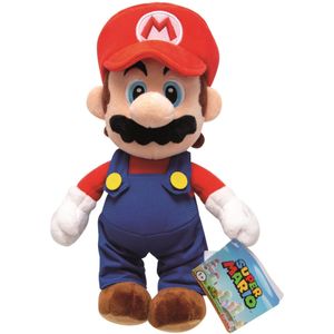 Super Mario Mario Pluche 30cm - Knuffel