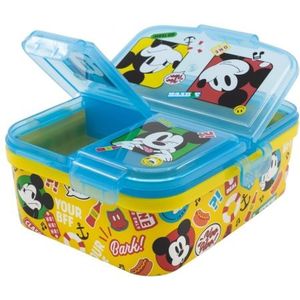 Mickey Mouse Lunchbox met Meerdere Compartimenten - 8412497743995