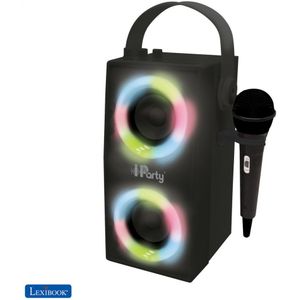 Draagbare Bluetooth lichtluid Speaker met microfoon - iParty - 3380743092881