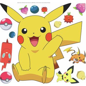 Pokemon Muursticker - 0034878493237