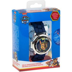Paw Patrol Digitaal Horloge met klepje en silicononen bandje - 8435507834506