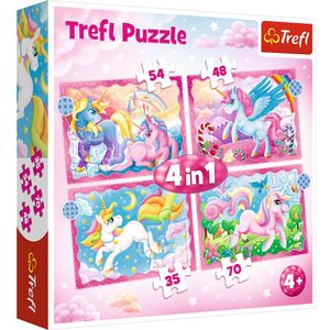 My little Pony 4-in-1 Puzzel - Unicorn and Magic - 5900511343892