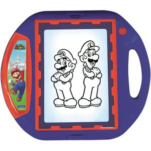 Super Mario Tekenprojector met pennen en stempels - 3380743091426