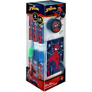 Spiderman Teken- en schrijftoren 35 stuks - 4043946301486