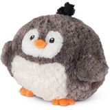 Cozy Noxxiez Handwarmer/Knuffel Pinguïn Junior 35 Cm Grijs