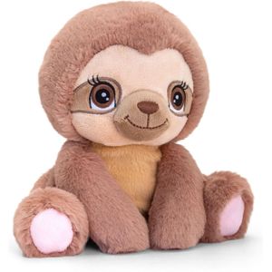 Pluche Knuffel Dieren Luiaard 16 cm - Knuffelbeesten Speelgoed